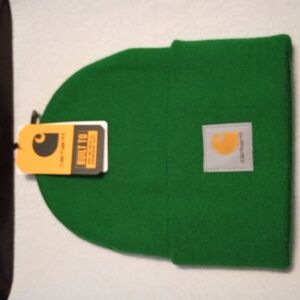 Carhartt Kelly Green Beanie, NWT, High Cuff, Unisex, OSFA